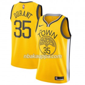 Golden State Warriors Kevin Durant 35 2018-19 Nike Keltainen Pelipaidat Swingman - Miesten